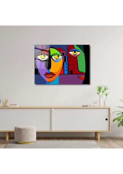 Artofwalldesign ''sanat Tarzı'' Cam Tablo Uv