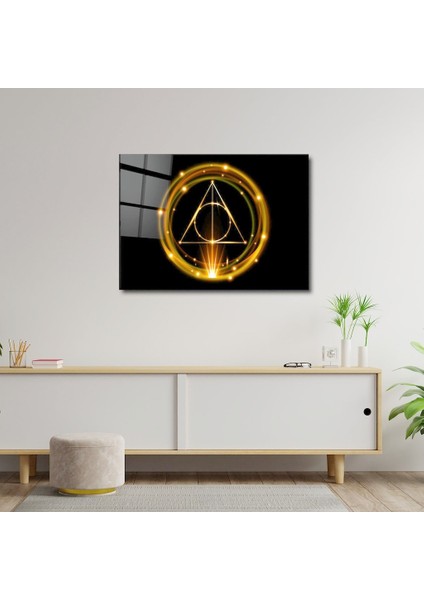 Artofwalldesign ''kutsal Sihirli Geometri''cam Tablo Uv