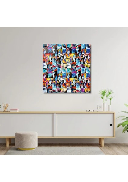 Artofwalldesign ''dikişsiz Desen'' Cam Tablo Uv