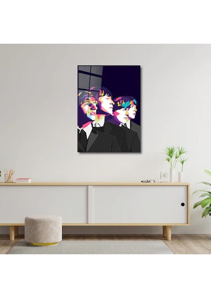 Artofwalldesign ''tasik Malaya'' Cam Tablo Uv