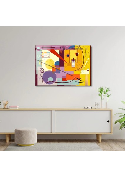 Artofwalldesign ''kompozisyon'' Cam Tablo Uv