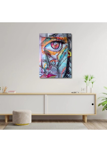 Artofwalldesign ''kadın Göğüsleri'' Cam Tablo