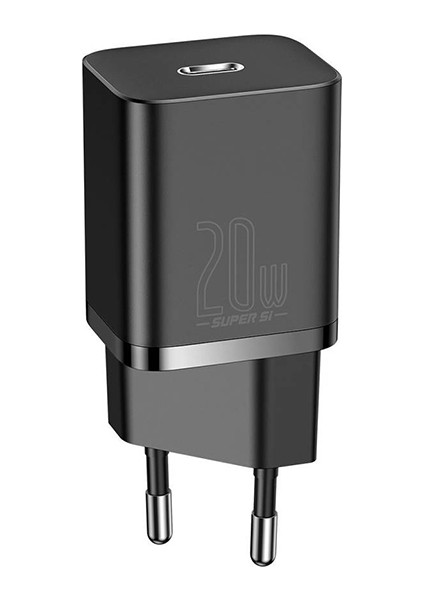 Super Si 20W Pd Type-C Girişli Akım Kontrollü Baseus Hızlı Şarj Adaptörü