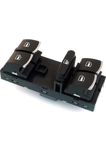 BDP118 VW Golf Jetta Passat Tiguan Scirocco Caddy EOS Touareg Touran Seat Alhambra İçin Ön Sol Dörtlü Cam Düğmesi 5K4959857