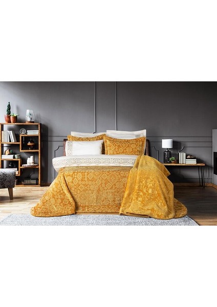 Etnik Hardal 10 Parça Çeyiz Seti