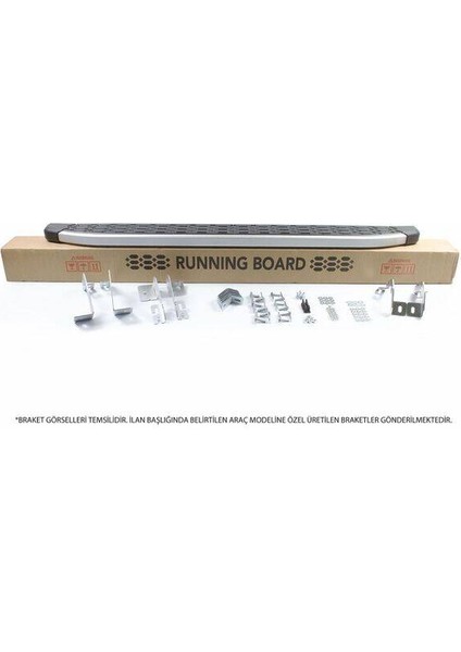 VW T4 Transporter Blackline Yan Basamak Alüminyum Kısa Şase 1995-2003 Arası modelleri