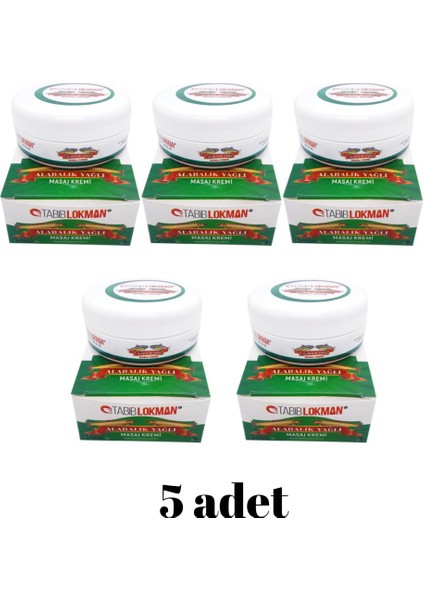 Alabalık Yağlı Masaj Kremi 65 Ml- 5 Adet