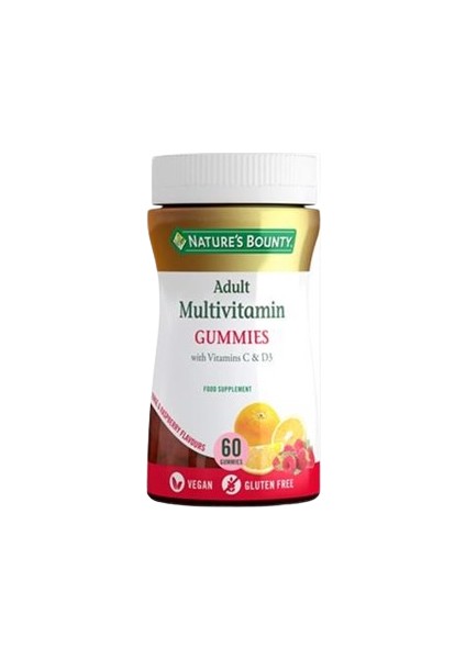 Adult Multivitamin Gummies 60 Tablet