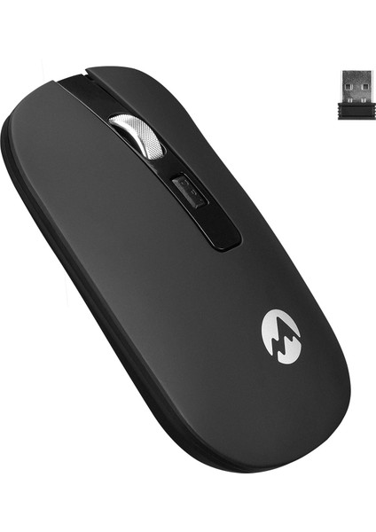 SM-W71 2.4GHz Siyah 4d Şarjlı Kablosuz Mouse Wireless Mouse