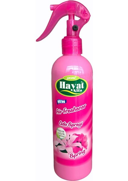 Air Freshener Oda ve Oto Spreyi Spring 350 Ml- 4 Lü