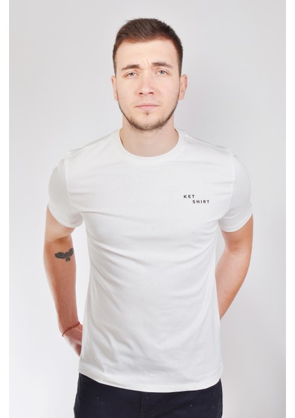 Logo Baskılı Unisex T-Shirt