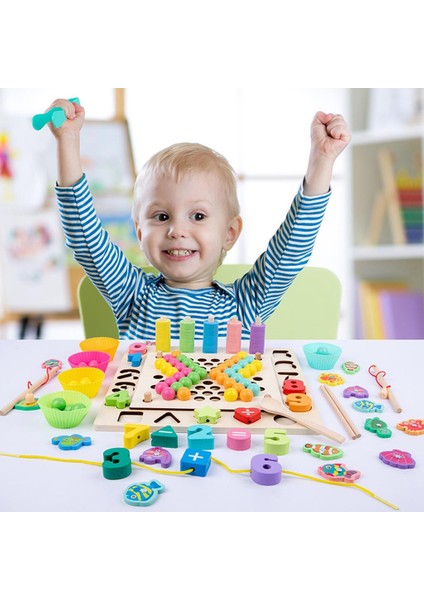 Ahşap Montessori Eğitici Oyuncak (Yurt Dışından) fiyatları