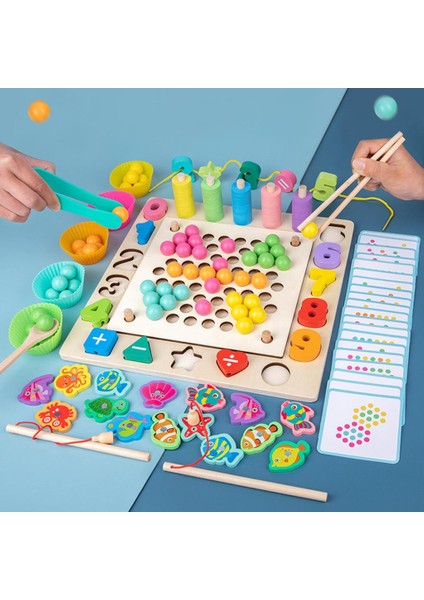 Ahşap Montessori Eğitici Oyuncak (Yurt Dışından) modelleri