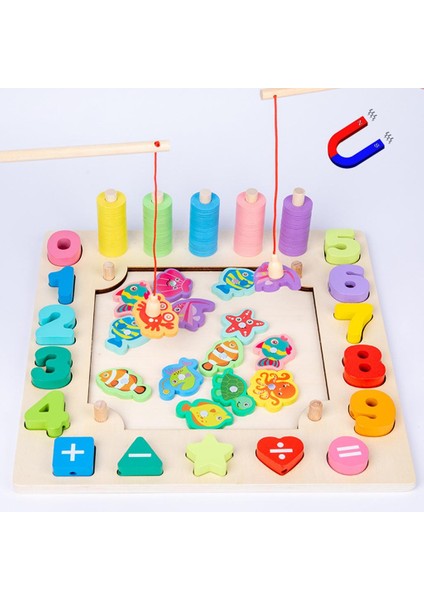 Ahşap Montessori Eğitici Oyuncak (Yurt Dışından) fırsatları