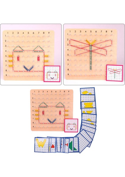 Ahşap Montessori Eğitici Oyuncak (Yurt Dışından)