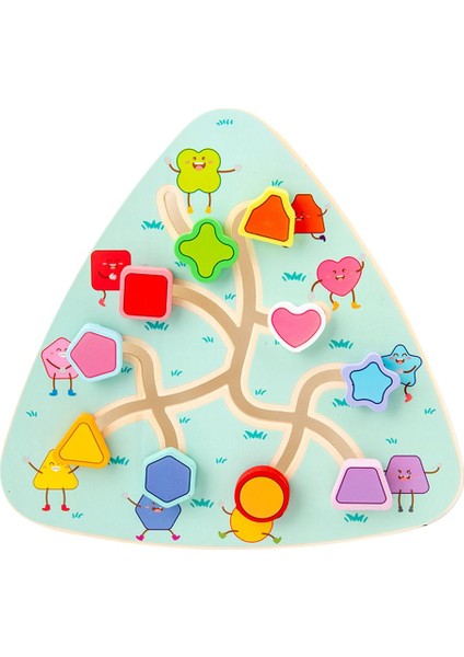 Ahşap Montessori Eğitici Oyuncak (Yurt Dışından)