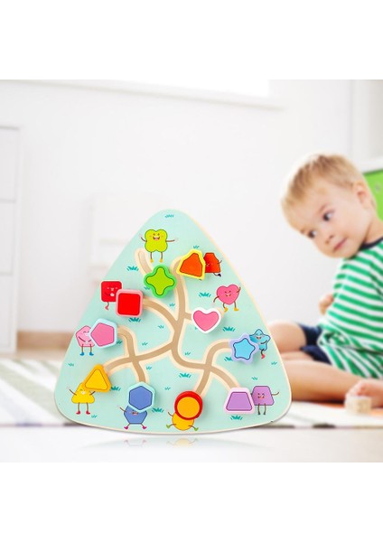 Ahşap Montessori Eğitici Oyuncak (Yurt Dışından)