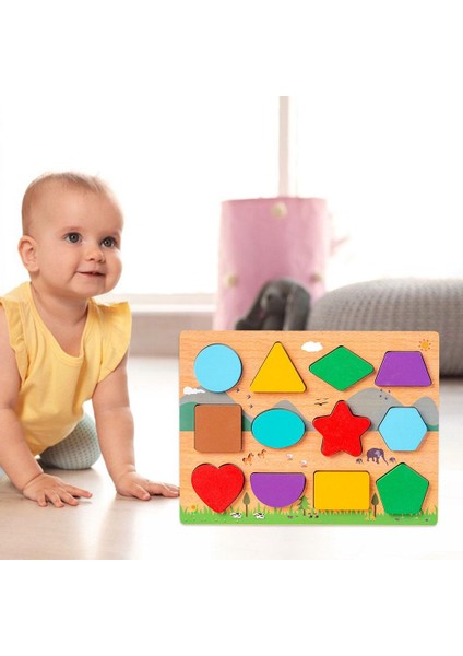 Ahşap Montessori Eğitici Oyuncak (Yurt Dışından)