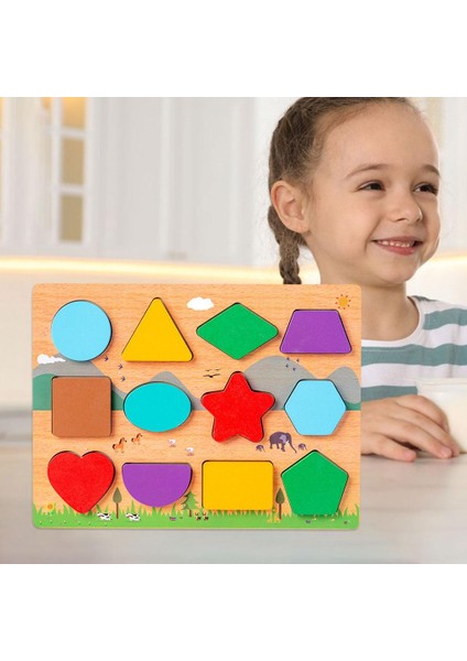 Ahşap Montessori Eğitici Oyuncak (Yurt Dışından)