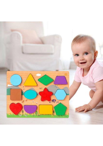 Ahşap Montessori Eğitici Oyuncak (Yurt Dışından)