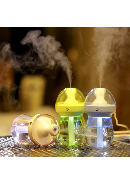 240 ml Süt Biberon Şekli Aromaterapi Hava Arıtma Nemlendirici LED Işık ile Ev / Ofis / Araba (Mavi) (Yurt Dışından) fiyatları