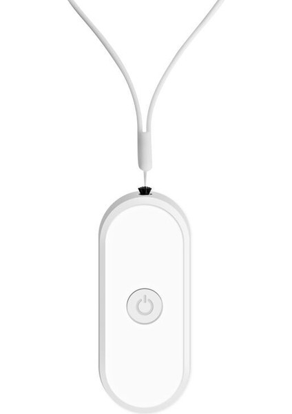 EP206 Asılı Boyun Negatif Iyon Kolye Hava Temizleyici (Beyaz) (Yurt Dışından)