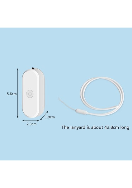 EP206 Asılı Boyun Negatif Iyon Kolye Hava Temizleyici (Siyah) (Yurt Dışından) fiyatları