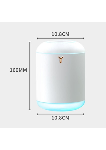 Ev Sessiz Büyük Kapasiteli Nemlendirici Ofis USB Aromaterapi Püskürtücü (Am-J1 Beyaz) (Yurt Dışından) fiyatları