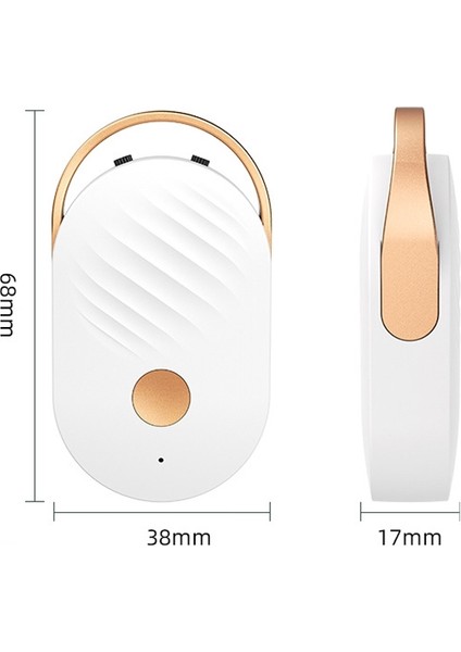 DQ503 Boyun Anyon Arıtma Kaza Kazanması Aldehit Temizleme Kablosuz Taşınabilir Hava Arıtma (Beyaz) (Yurt Dışından) fiyatları