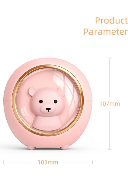 K15 Sevimli Pet USB Nemlendirici Ev Dilsiz Renkli Gece Lambası Nemlendirici (Beyaz) (Yurt Dışından) fiyatları