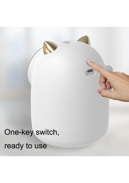 A-16 Ev Ofis Sessiz Mini Şanslı Kedi USB Nemlendirici (Pembe) (Yurt Dışından) fiyatları