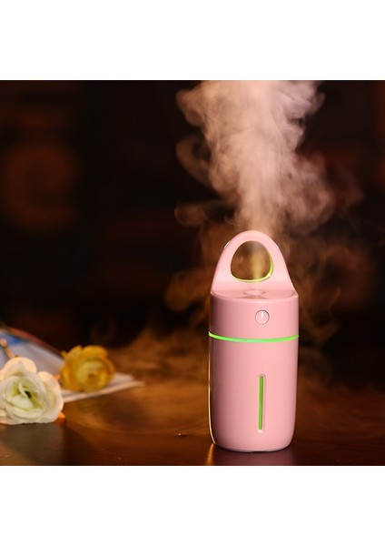 1.5W - 2 W 175 ml Mini Taşınabilir USB Negatif Iyonlar Nemlendirici Güzellik ve Renkli LED Işık (Pembe) ile Su Takviyesi Enstrüman (Yurt Dışından) fiyatları