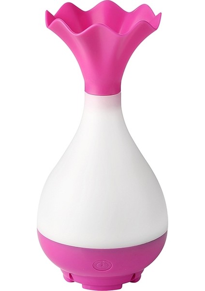 5 V 4 W USB Vazo Aroma Difüzör Hava Arıtma Nemlendirici Ofis / Ev Odası Için LED Işık ile (Macenta) (Yurt Dışından)