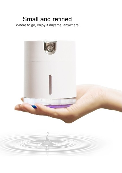 WT-H16 USB Şarj Su Desenli Renkli Gece Işıkları ile Nemlendirici Atomize Nemlendirici, Su Tankı Kapasitesi: 300ML (Pembe) (Yurt Dışından)