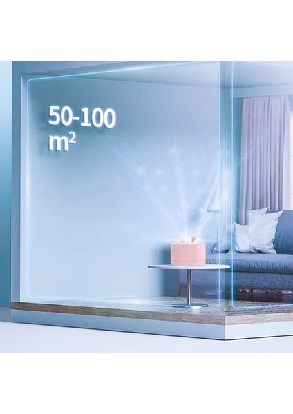 Geometri Bant Müzik Kutusu Büyük Sis Hacmi Nemlendirici Nemlendirici, Stil: Şarj Modeli (Sarı) (Yurt Dışından) fiyatları