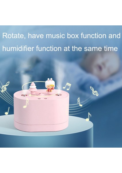 Geometri Bant Müzik Kutusu Büyük Sis Hacmi Nemlendirici Nemlendirici, Stil: Şarj Modeli (Sarı) (Yurt Dışından) modelleri
