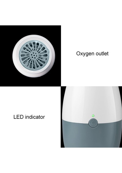 AX168B Mini Buzdolabı Ozon Hava Temizleyici ve Taze Deodorizer (Beyaz + Siyah) (Yurt Dışından) fiyatları