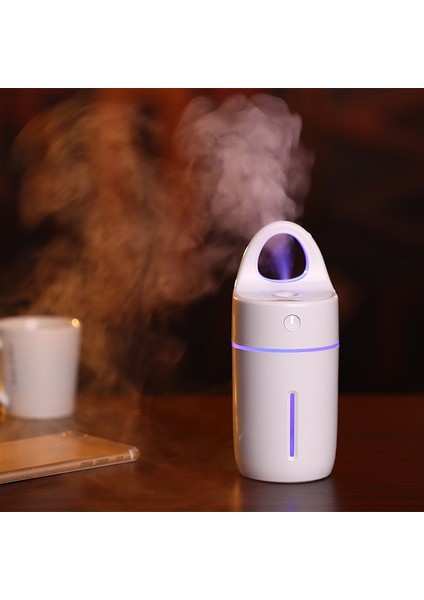 1.5 W - 2 W 175 ml Mini Taşınabilir USB Negatif Iyonlar Nemlendirici Güzellik ve Su Eki Renkli LED Işık (Beyaz) ile (Yurt Dışından) fiyatları