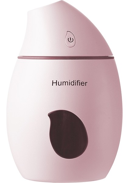 2 W Yaratıcı Taşınabilir Mango Şekli Dilsiz Masaüstü Hava Nemlendirici LED Işık, Kapasite: 160ML, Dc 5 V (Pembe) (Yurt Dışından)