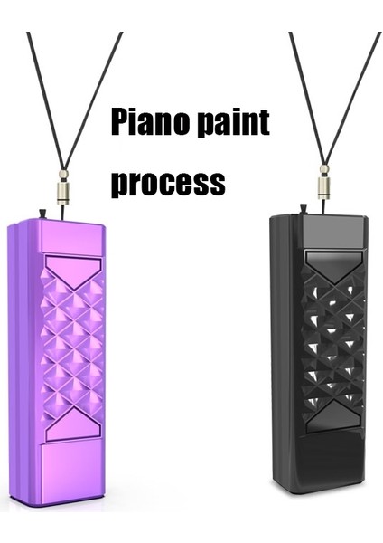 Negatif Iyon Hava Temizleyici Küçük Asılı Boyun Sivrisinek Kovucu Sterilizasyon Mini Temizleyici (Siyah) (Yurt Dışından) modelleri