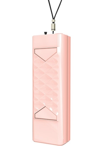 Negatif Iyon Hava Temizleyici Küçük Asılı Boyun Sivrisinek Kovucu Sterilizasyon Mini Temizleyici (Pembe) (Yurt Dışından)