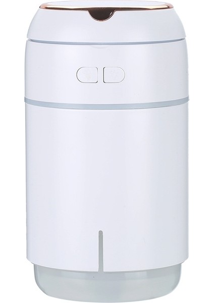 K005 Taşınabilir Nemlendirici LED Doldurun Işık Makyaj Aynası USB Mini Nemlendirici (Beyaz) (Yurt Dışından)