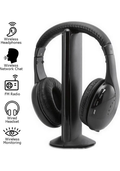 Kablosuz Kulaklık Verici Kulak Kulaklık Üzerinde Fm Radyo ile Kablosuz Tv Kulaklık Monitör Kulaklık Tv Pc İçin Akıllı - Kulaklık Aksesuarları (Yurt Dışından) modelleri