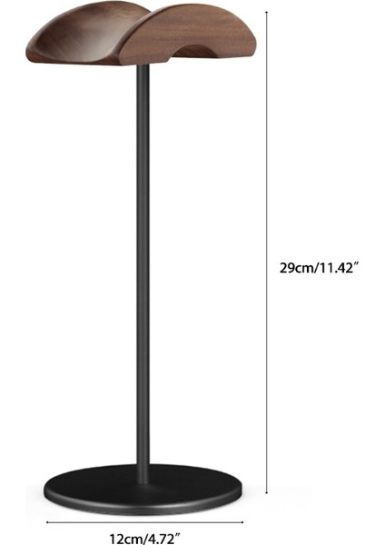 Ahşap Kulaklık Tutucu Evrensel Kulaklık Askı Oyun Headss & İçin Metal Tutucudj Kulaklıklar Masaüstü - (Yurt Dışından)