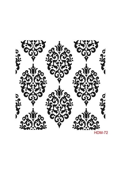 Stencil Şablon 25X25 cm