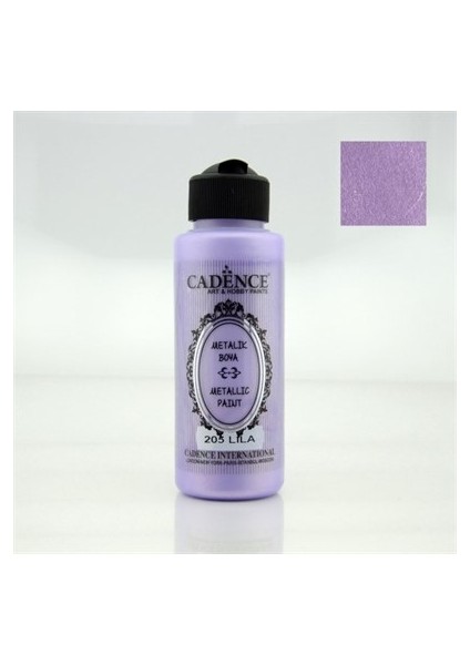 Lila Rengi Cadence Metalik Boya 120ML 205