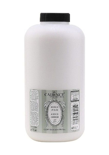 Su Bazlı Akrilik Vernik Mat 2000 ml 2 Lt