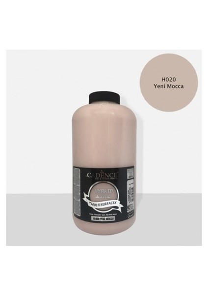 Hybrid Multisurface Akrilik Boya 2 Lt. H020 Yeni Mocca