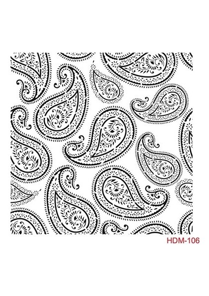 Home Dekor Stencil HDM106 25 x 25