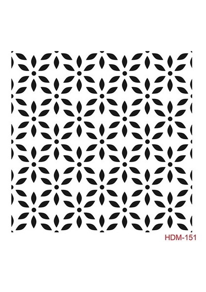 Home Dekor Stencil HDM151 25 x 25